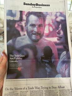 New York Times Cover Story New York Times Cover Story - Andrew Batey